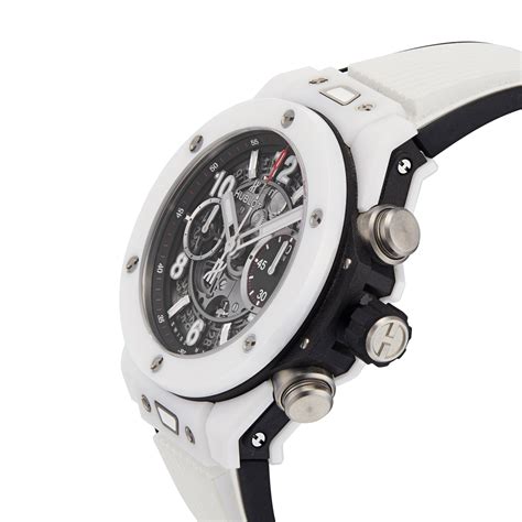 white hublot watches|hublot unico for sale.